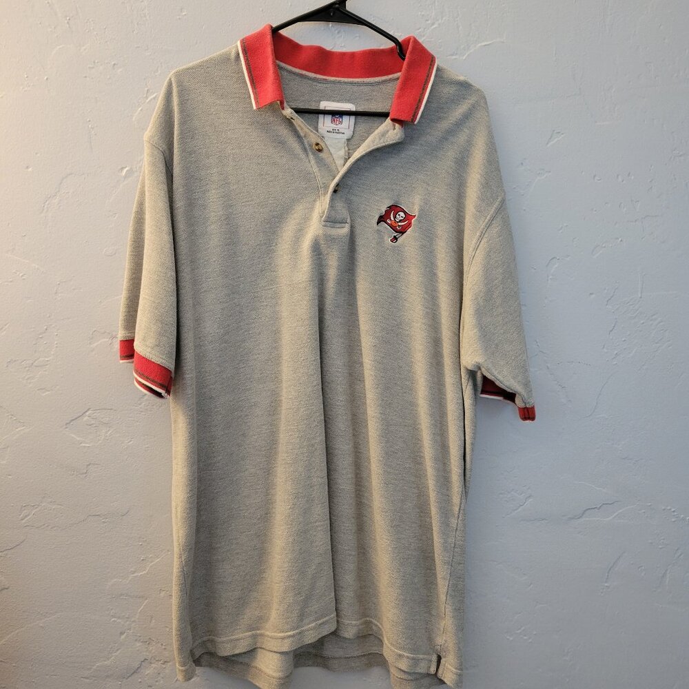 Vintage Bucs 3 Button Down Shirt sz X-Lge, Tall